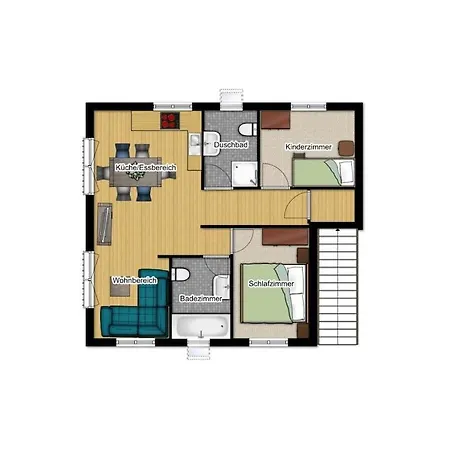Haus Sorgenfrei No 9 Casa de Férias *